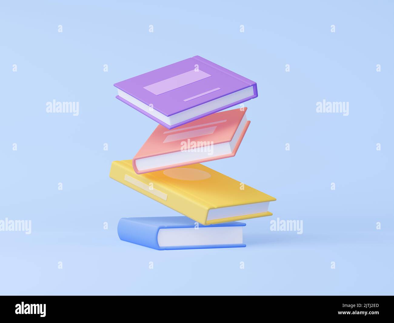 Books Falling Off Shelf Cartoon