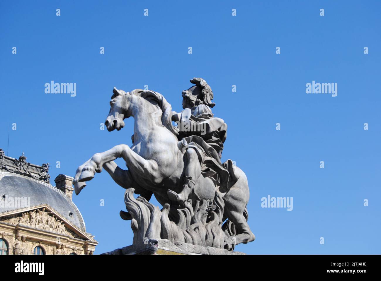 STATUE IN PARIS Stock Photo Alamy