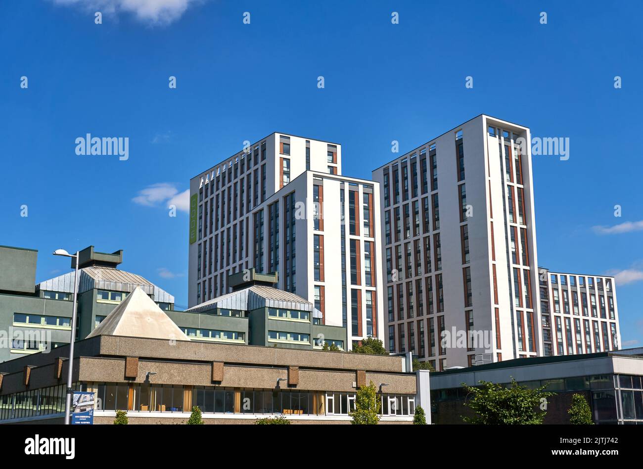 High rise apartment block in Coventry, UK Stock Photo Alamy