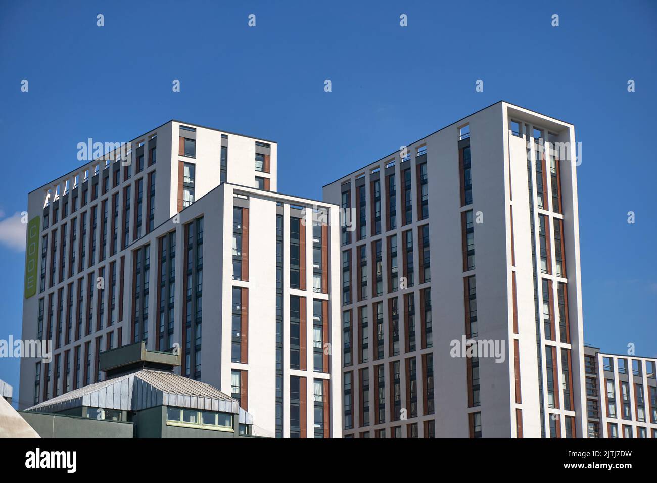 High rise apartment block in Coventry, UK Stock Photo Alamy