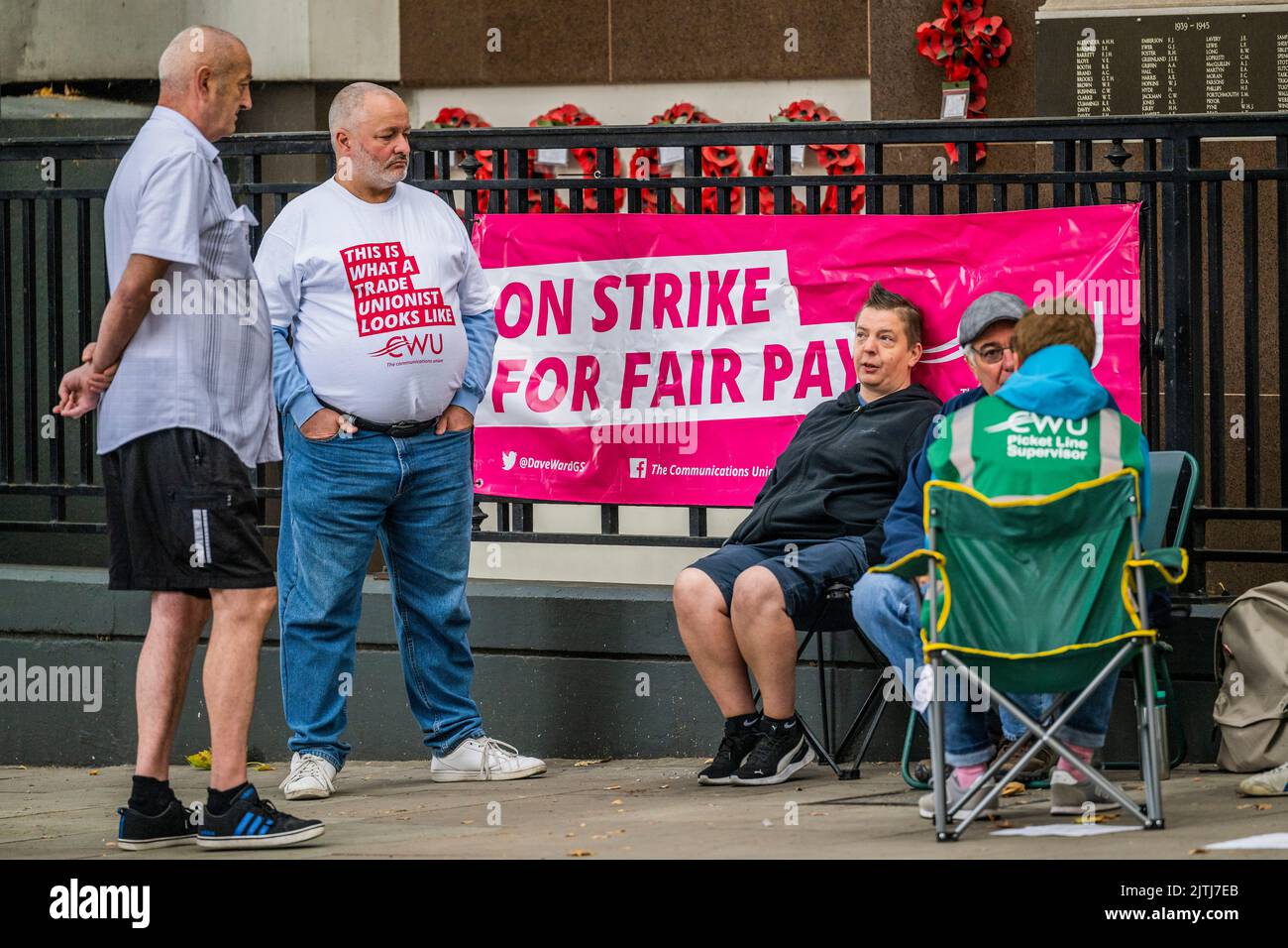 Royal mail picket line hires stock photography and images Alamy