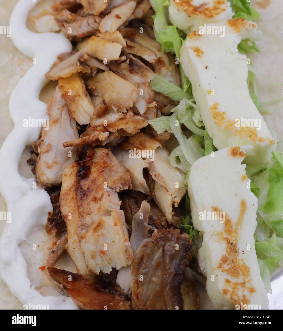 Shawarma yogurt marinade hires stock photography and images Alamy