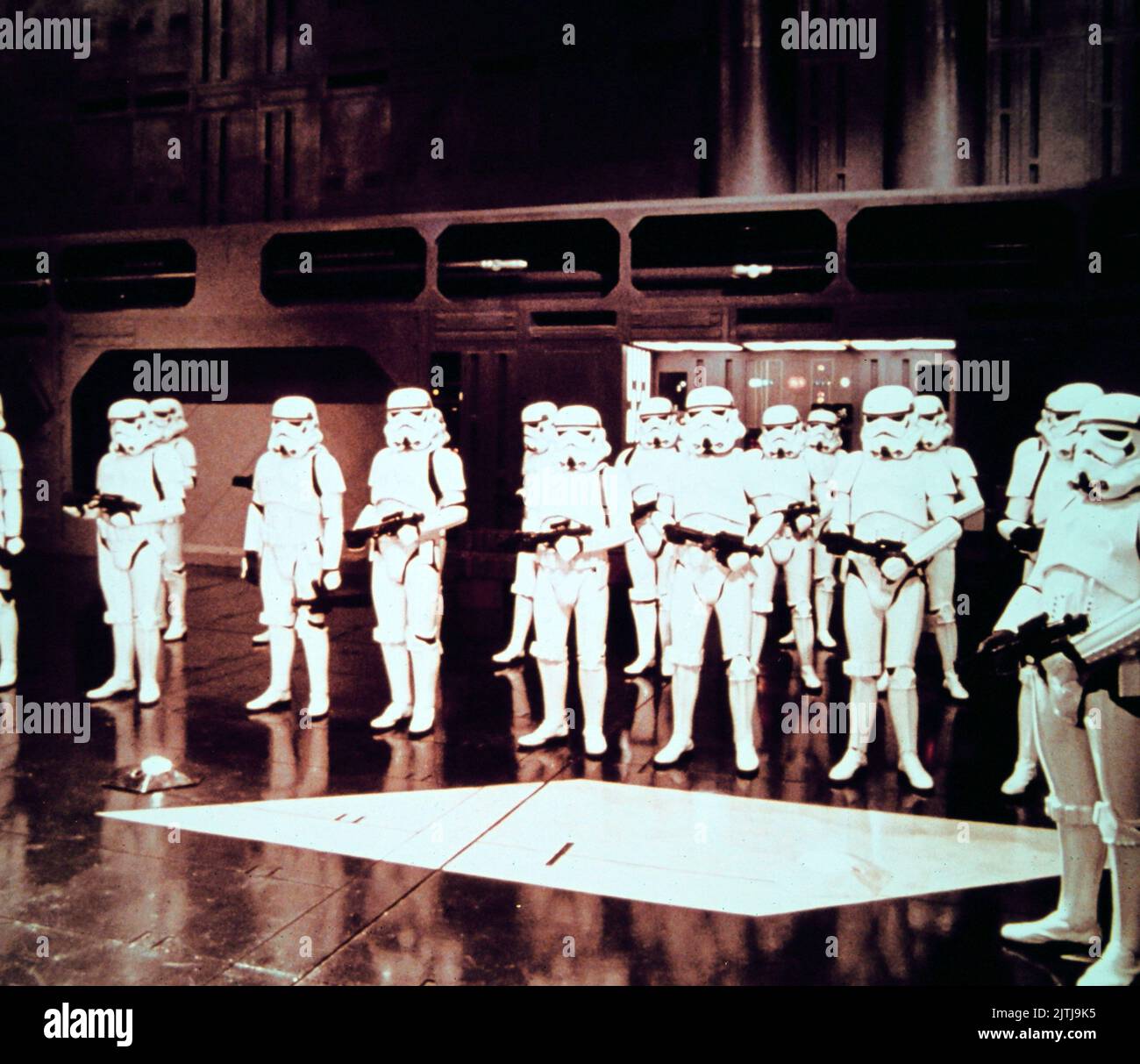 Star Wars, aka Krieg der Sterne, USA 1977, Regie: George Lucas, Storm Troopers Stock Photo