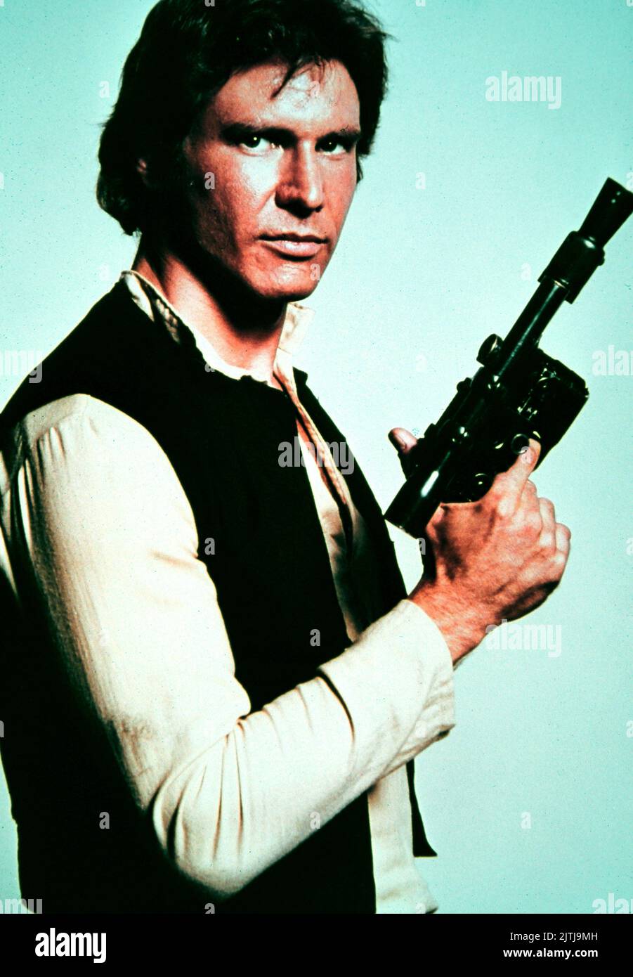 Star Wars, aka Krieg der Sterne, USA 1977, Regie: George Lucas, Charakter: Harrison Ford als Han Solo Stock Photo