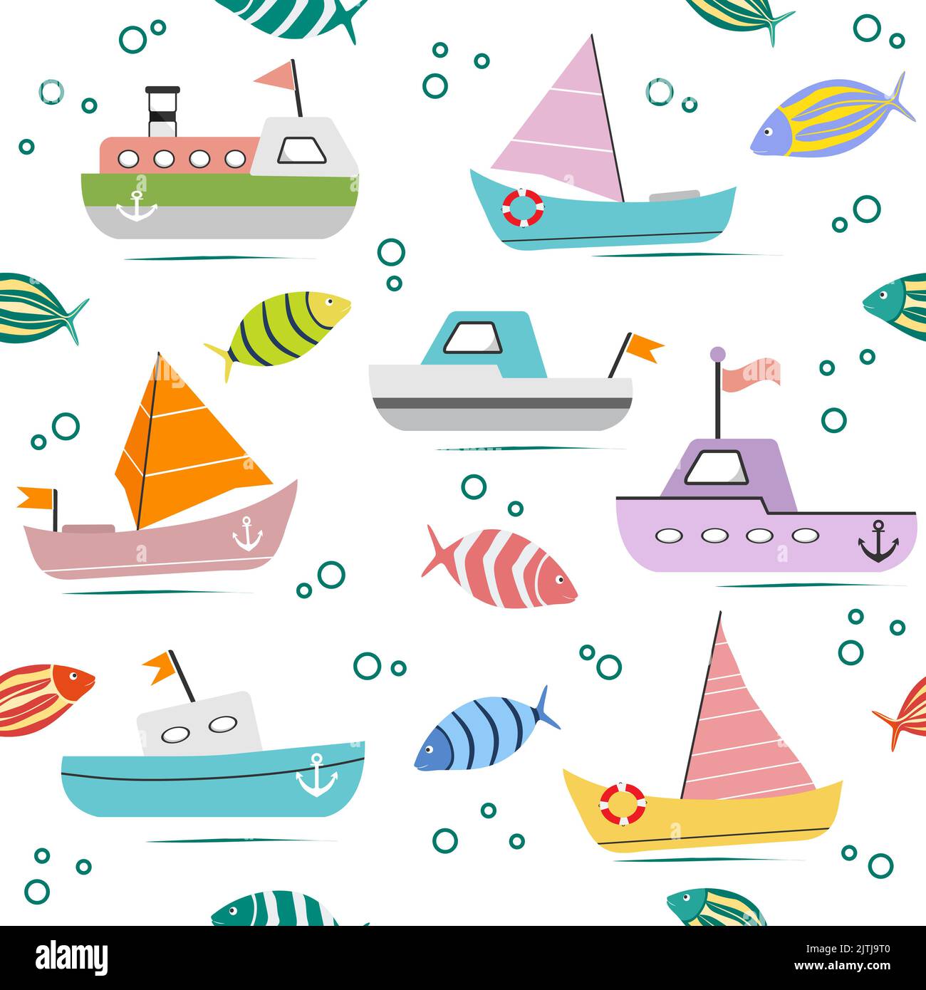 Decorated boats Stock Vector Images - Alamy
