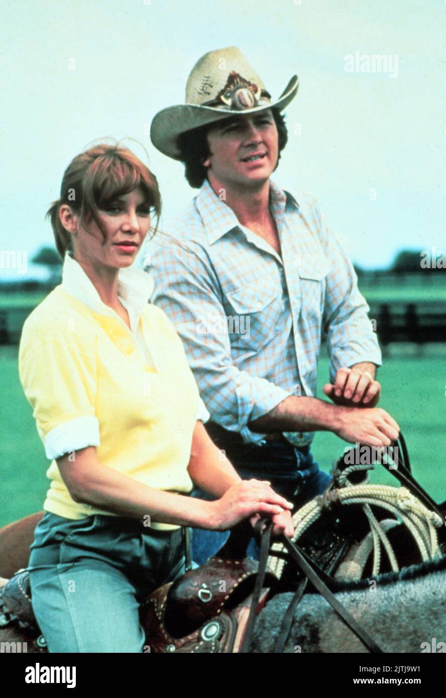 Dallas, Fernsehserie, USA 1978 - 1991, Darsteller: Victoria Principal, Patrick Duffy Stock Photo