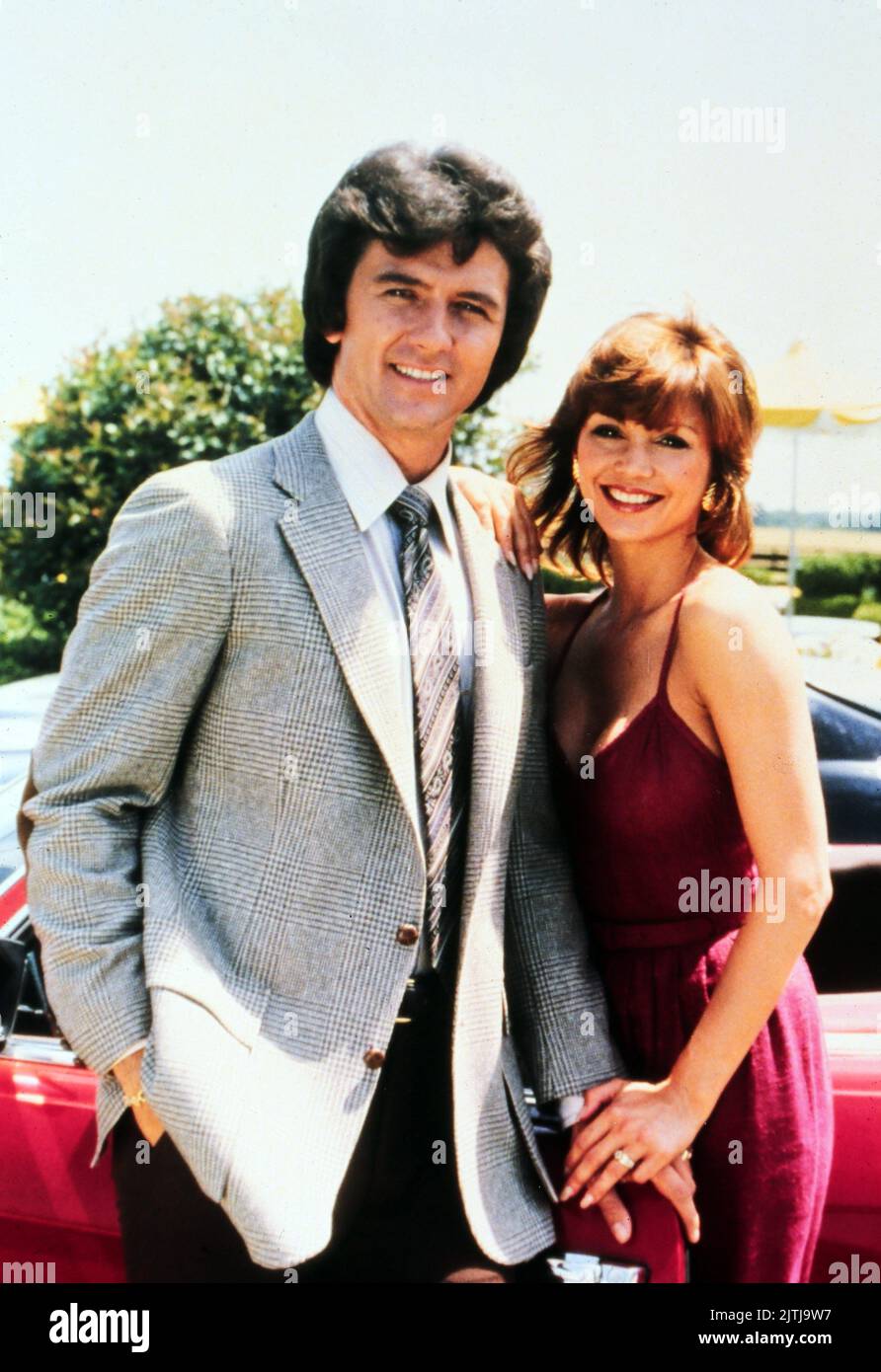 Dallas, Fernsehserie, USA 1978 - 1991, Darsteller: Patrick Duffy, Victoria Principal Stock Photo