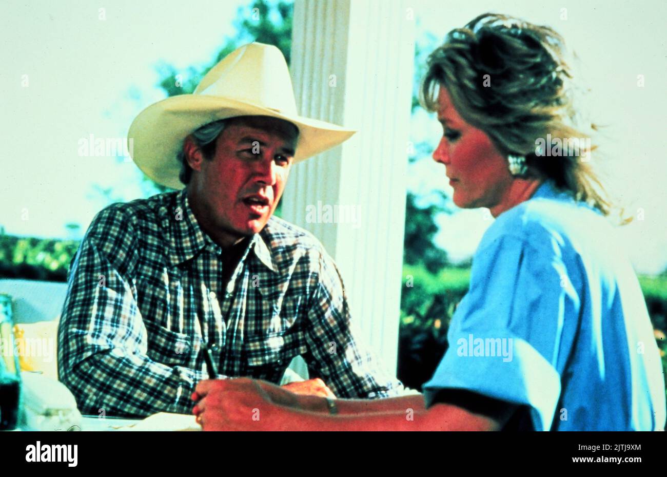 Dallas, Fernsehserie, USA 1978 - 1991, Darsteller: Steve Kanaly, Linda Gray Stock Photo