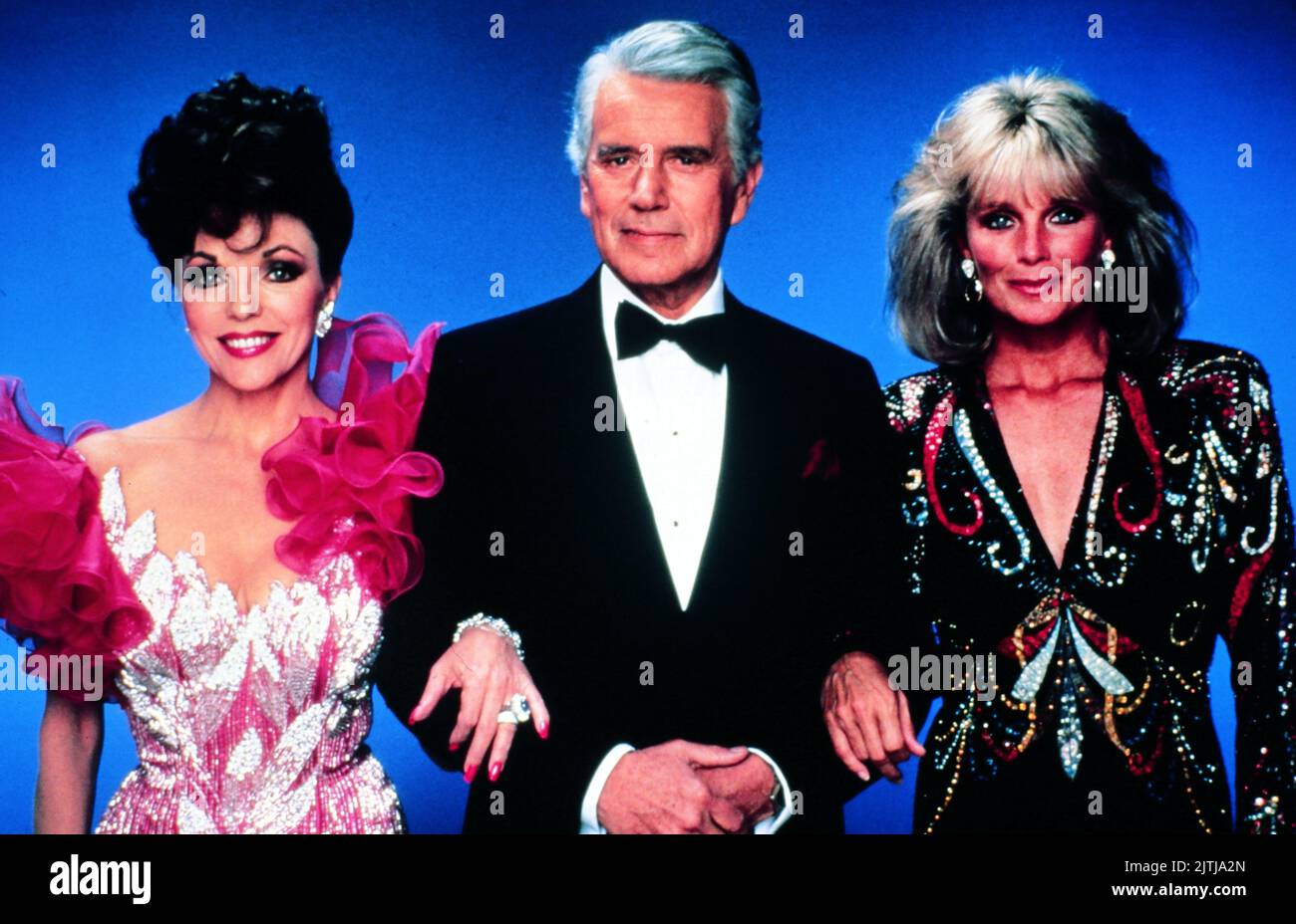 Dynasty, aka Der Denver Clan, Fernsehserie, USA 1981 - 1989, Darsteller: Joan Collins, John Forsythe, Linda Evans Stock Photo