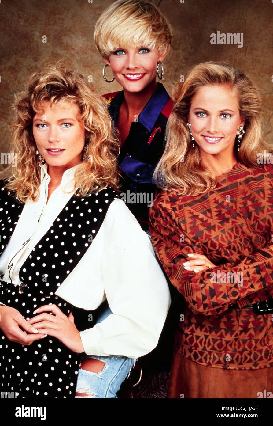 Dallas, Fernsehserie, USA 1978 - 1991, Darsteller: Sheree J. Wilson, Kimberly Foster, Cathy Podewell Stock Photo