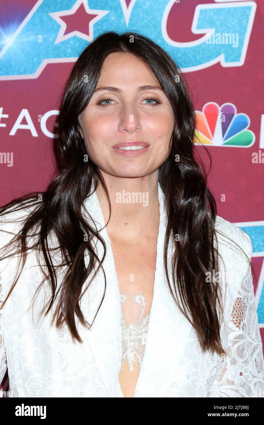 LOS ANGELES AUG 30 Lily Meola at the America's Got Talent Season 17