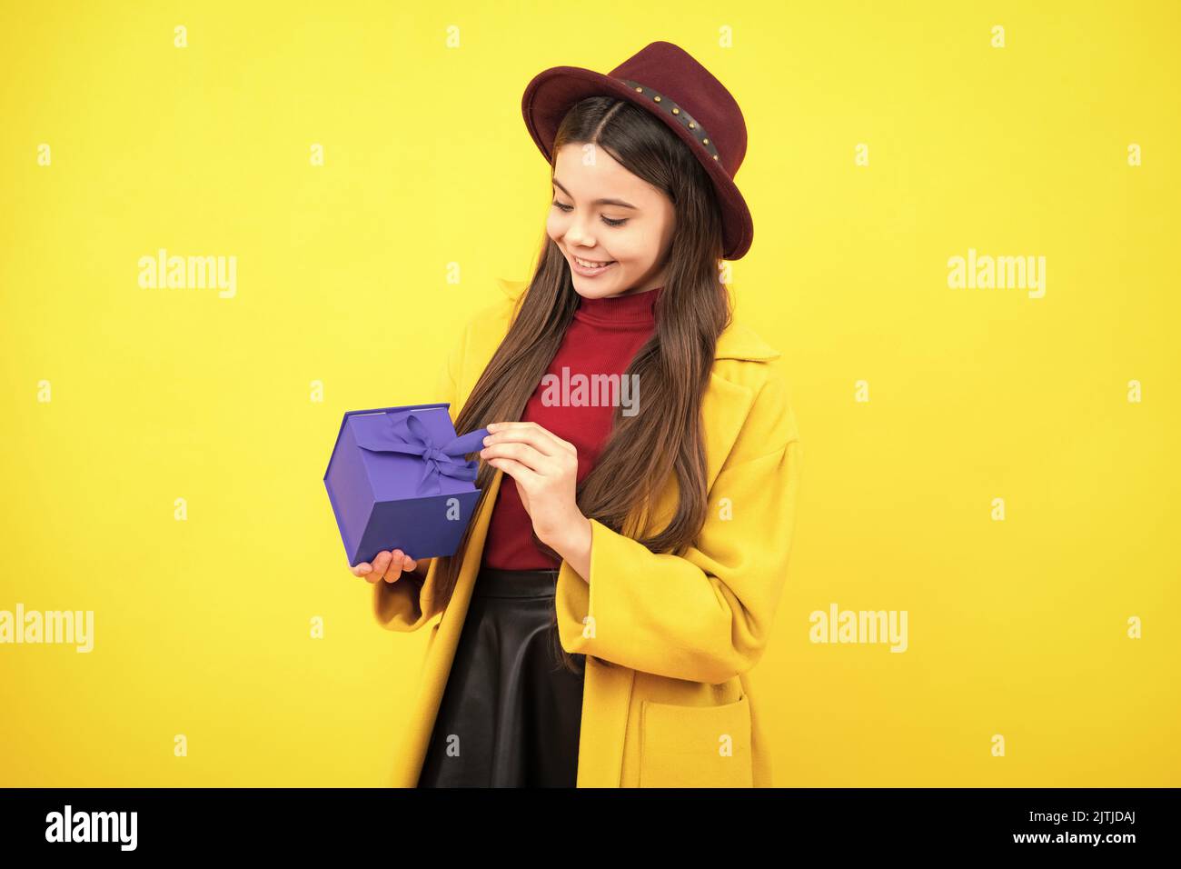 Cute Teenager Child Girl Congratulate With Valentines Day Giving cute-teenager-child-girl-congratulate-with-valentines-day-giving