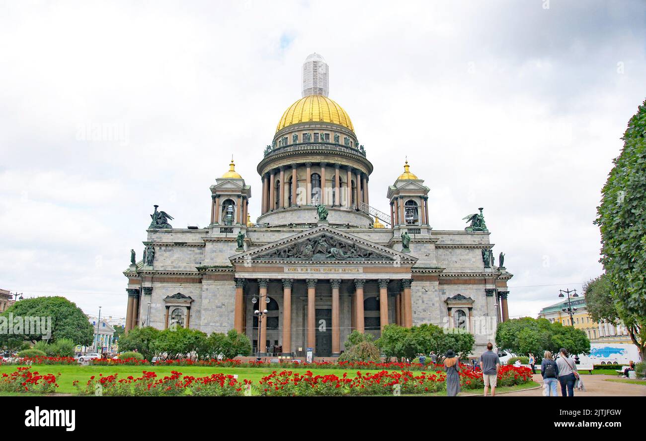 Peter and Paul Cathedral in Saint Petersburg, Russian Federation, Russia Stock Photo