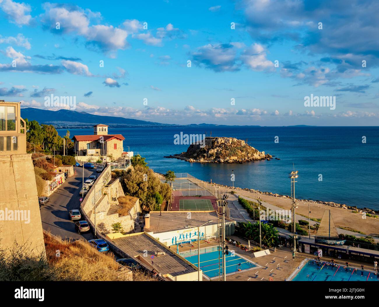 Coast of Piraeus, Attica, Greece Stock Photo