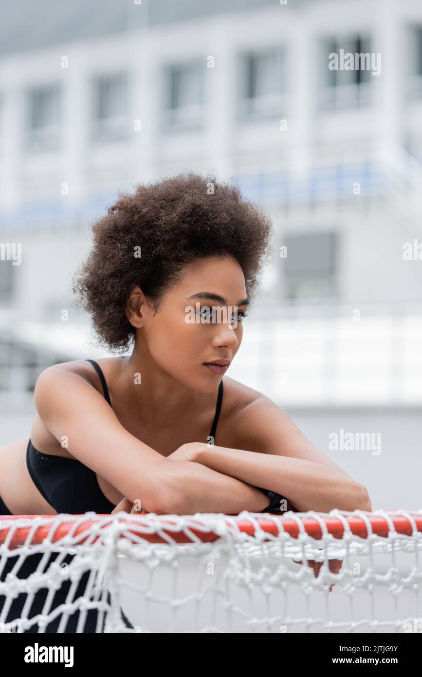 Sports person arms crossed hi-res stock photography and images - Alamy