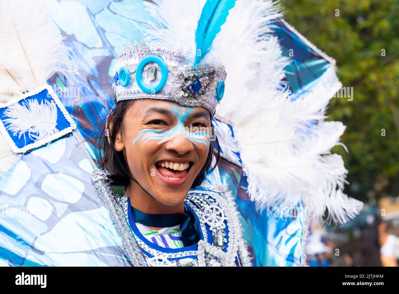 Notting Hill Carnival Grand Parade, on August Bank Holiday Monday 2022