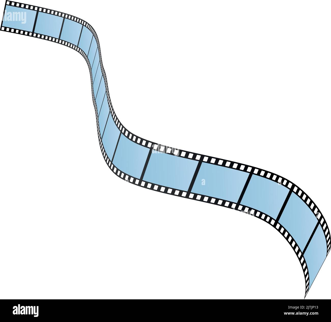 Video frame strip. Cinema film blank roll Stock Vector Image & Art Alamy