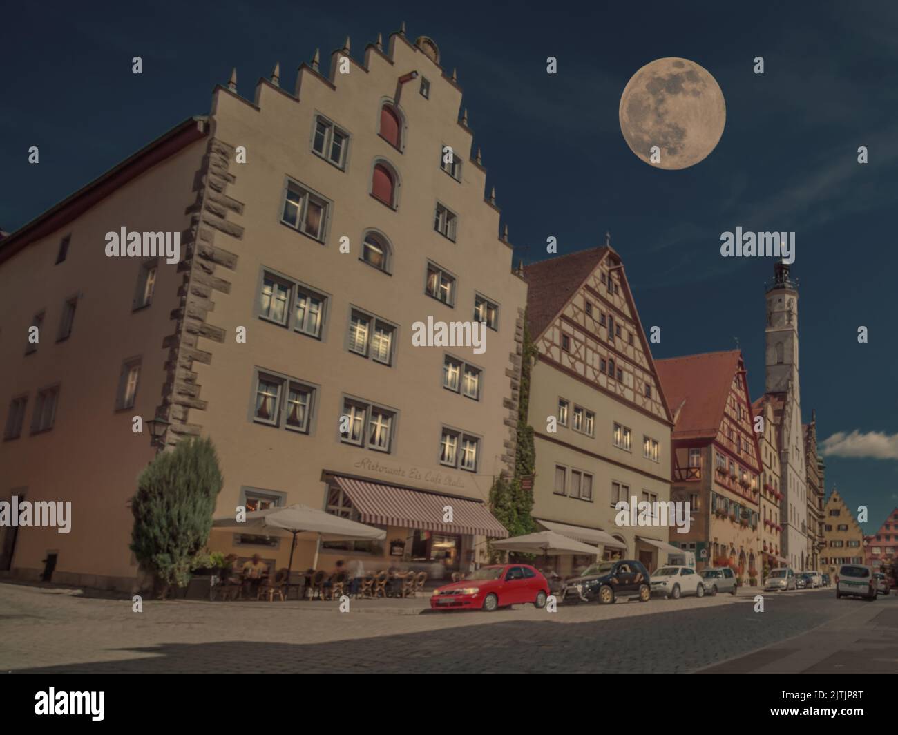 BAVARIA : Rothenburg ob der Tauber Stock Photo