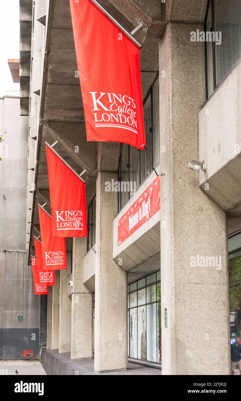King's College London, The Strand, Aldwych, England, UK Stock Photo