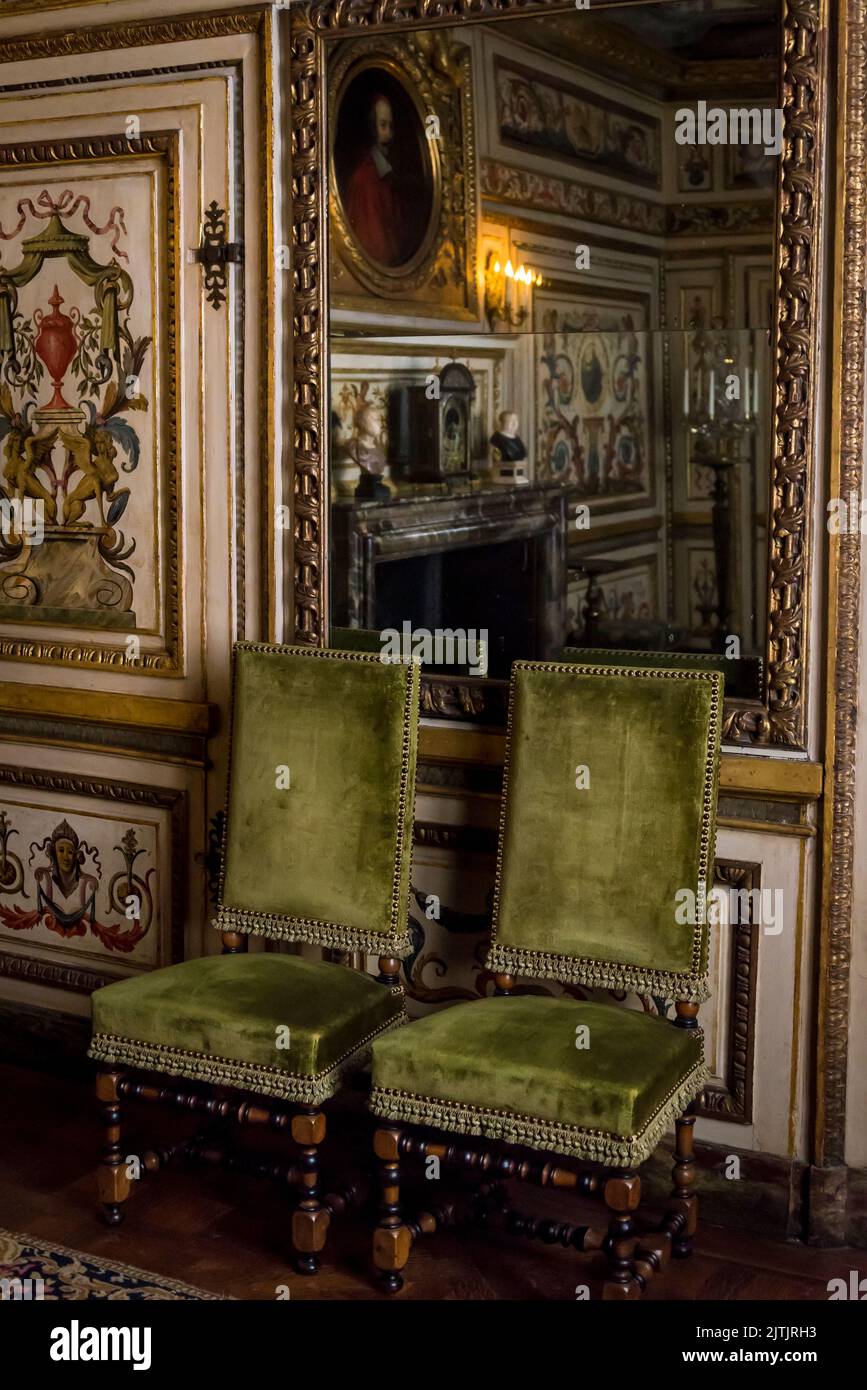 Carnavalet Museum, a museum dedicated to the history of the city, located in the Marais district, Paris, France Stock Photo