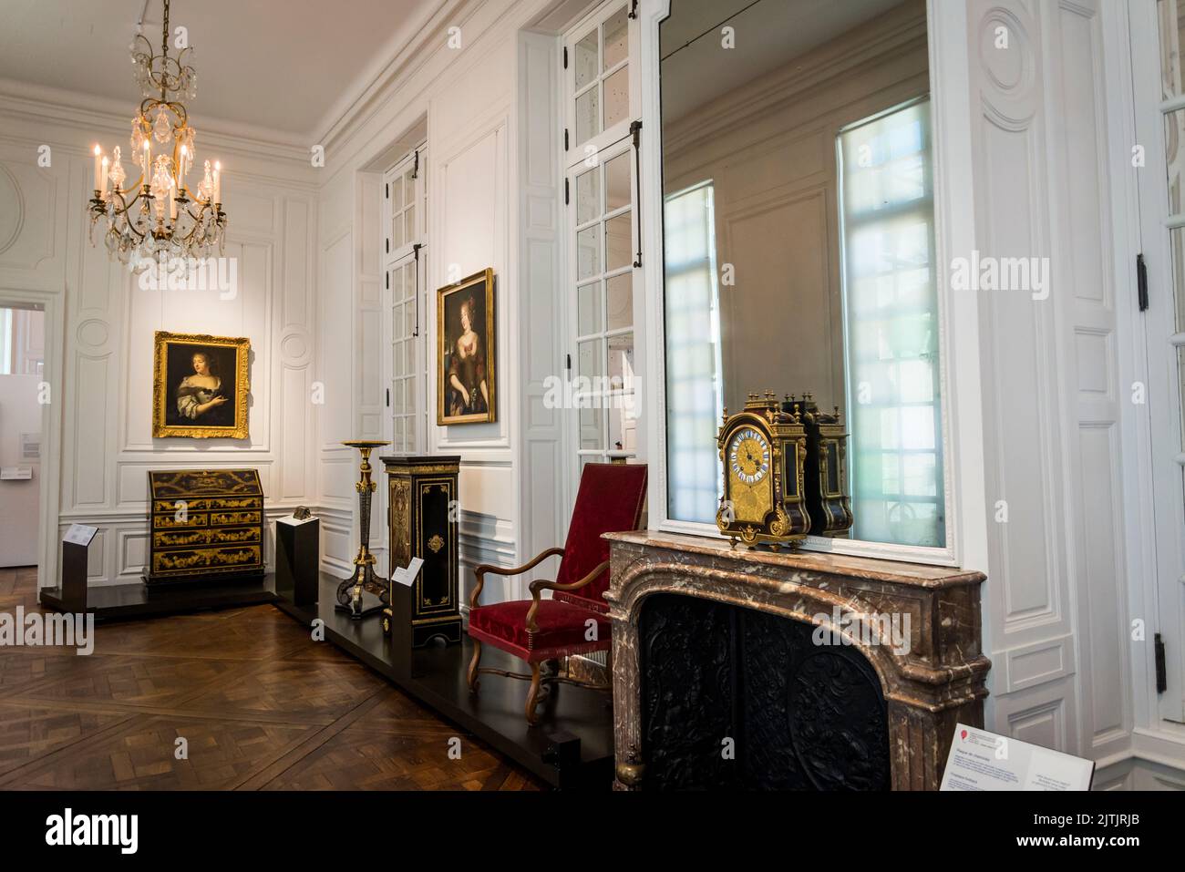 Madame de Sevigne room, Carnavalet Museum, a museum dedicated to the history of the city, located in the Marais district, Paris, France Stock Photo