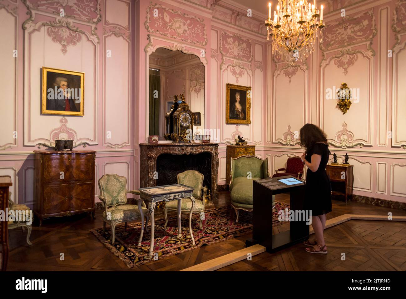 Carnavalet Museum, a museum dedicated to the history of the city, located in the Marais district, Paris, France Stock Photo