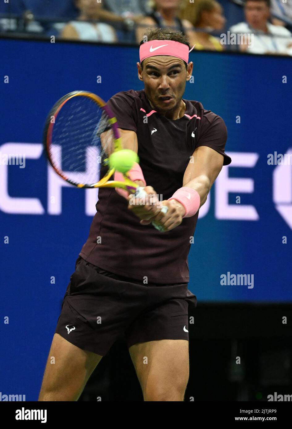 Queens Rinky New York, NY, USA. 30th Aug, 2022. **NO NY NEWSPAPERS** Rafael Nadal Vs ...