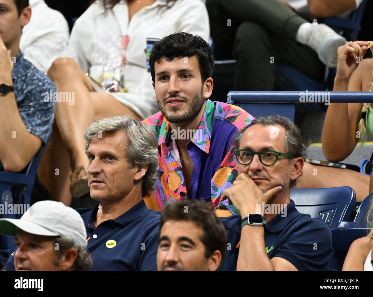 New York, NY, USA. 30th Aug, 2022. **NO NY NEWSPAPERS** Sebastian Yarta is seen watching Rafael Nadal Vs Rinky Hijikata at the 2022 US Open Tennis at the USTA Billie Jean King National Tennis Center on August 30, 2022 in Flushing Queens. Credit: Mpi04/Media Punch/Alamy Live News Stock Photo