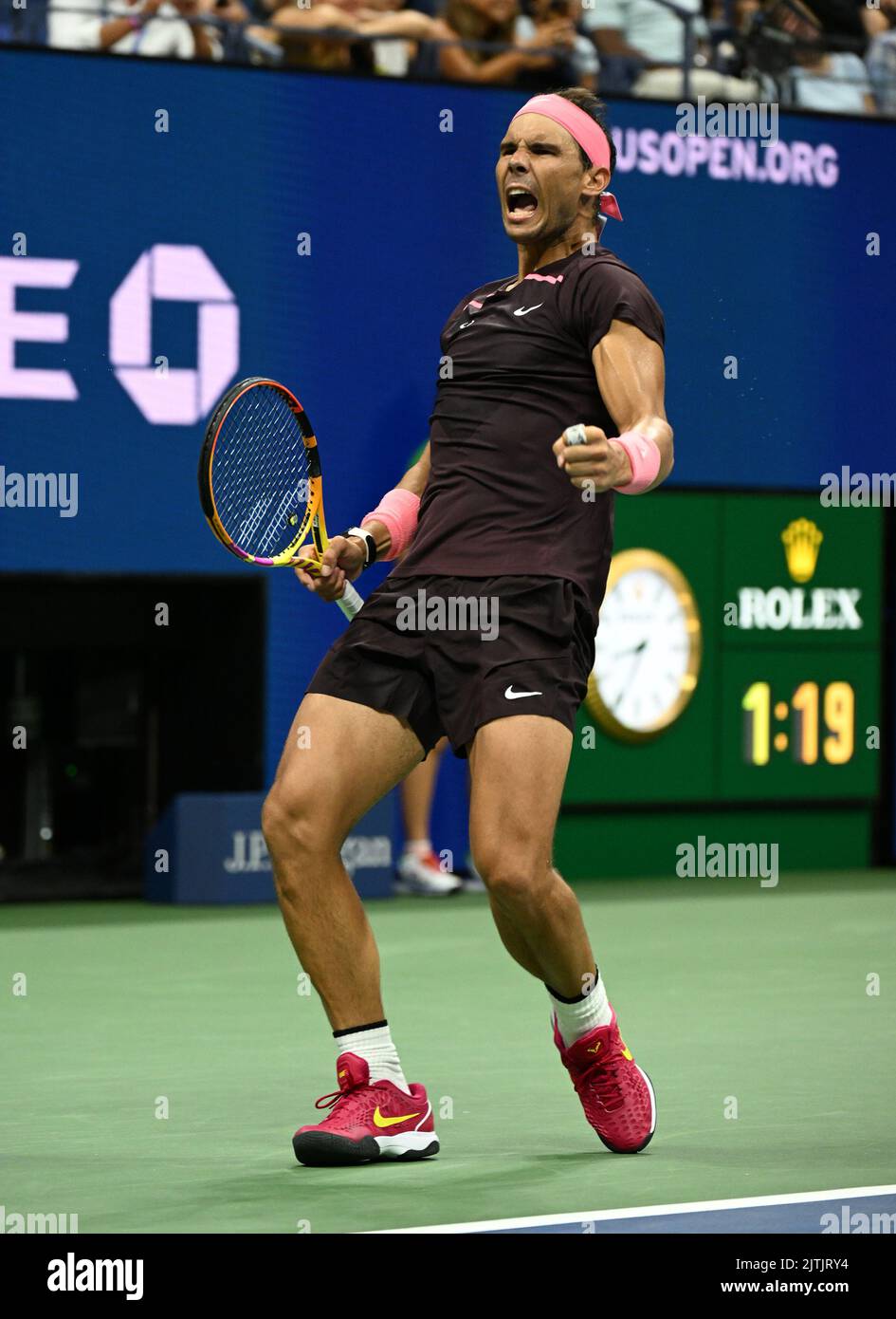 Queens Rinky New York, NY, USA. 30th Aug, 2022. **NO NY NEWSPAPERS** Rafael Nadal Vs ...