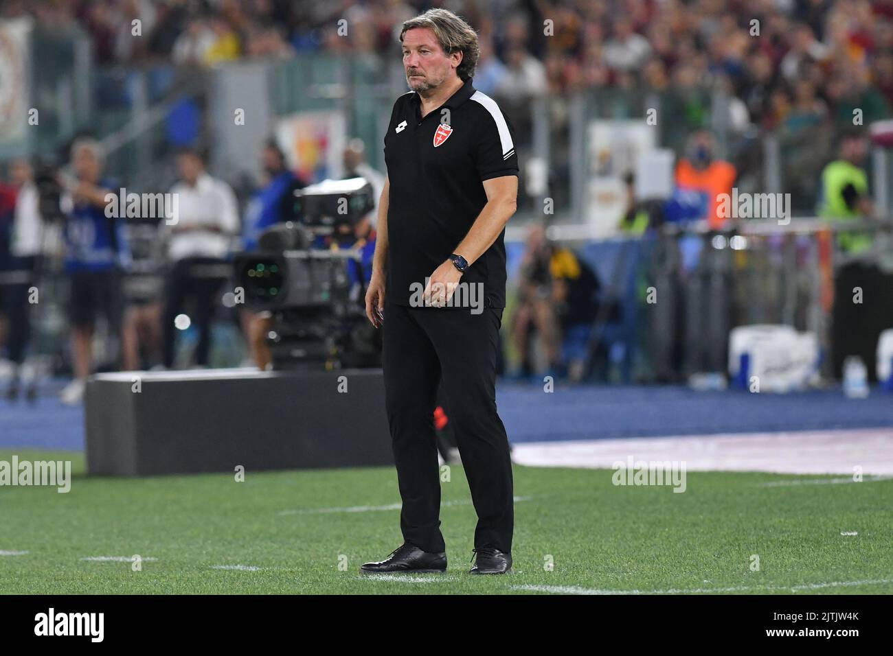 Rome, Italy. 30th Aug, 2022. Monza trainer Giovanni Stroppa during football Serie A Match, Stadio Olimpico, As Roma v Monza, 30th August 2022 (Photo by AllShotLive/Sipa USA) Credit: Sipa USA/Alamy Live News Stock Photo