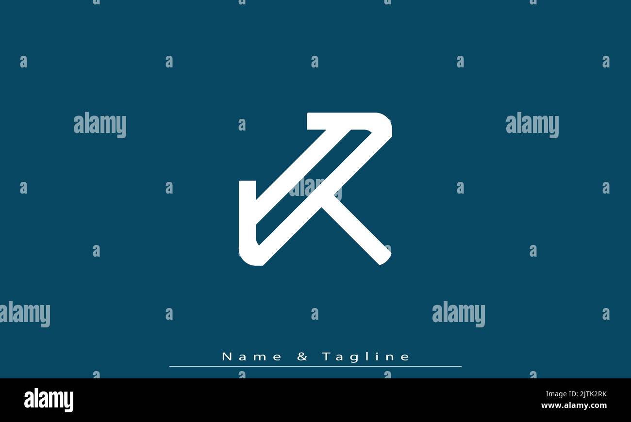 Alphabet letters Initials Monogram logo IT , TI Stock Vector