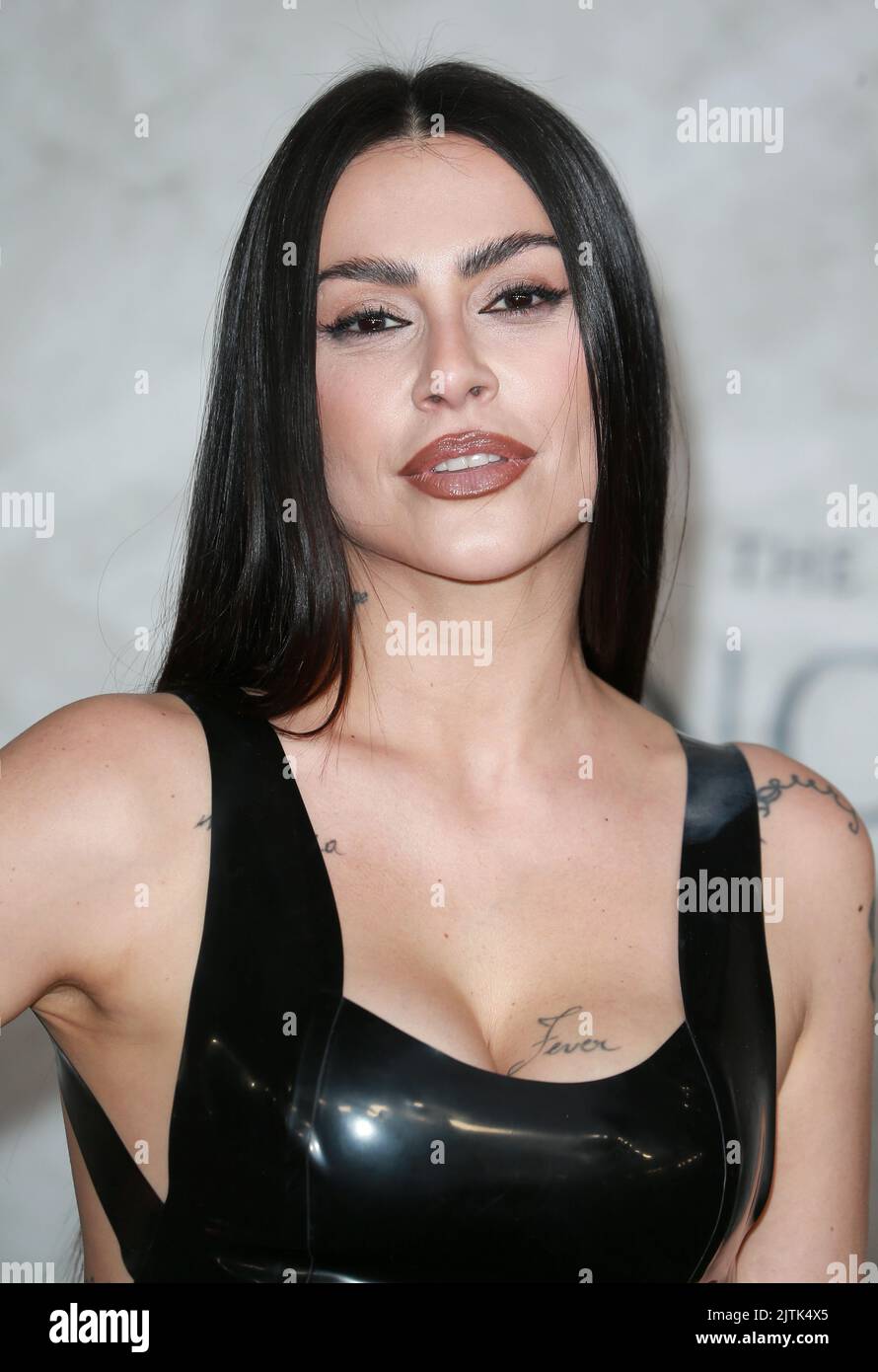Cleo Pires attends The Lord of the Rings: The Rings of Power World Premiere in Leicester Square in London, England. Stock Photo