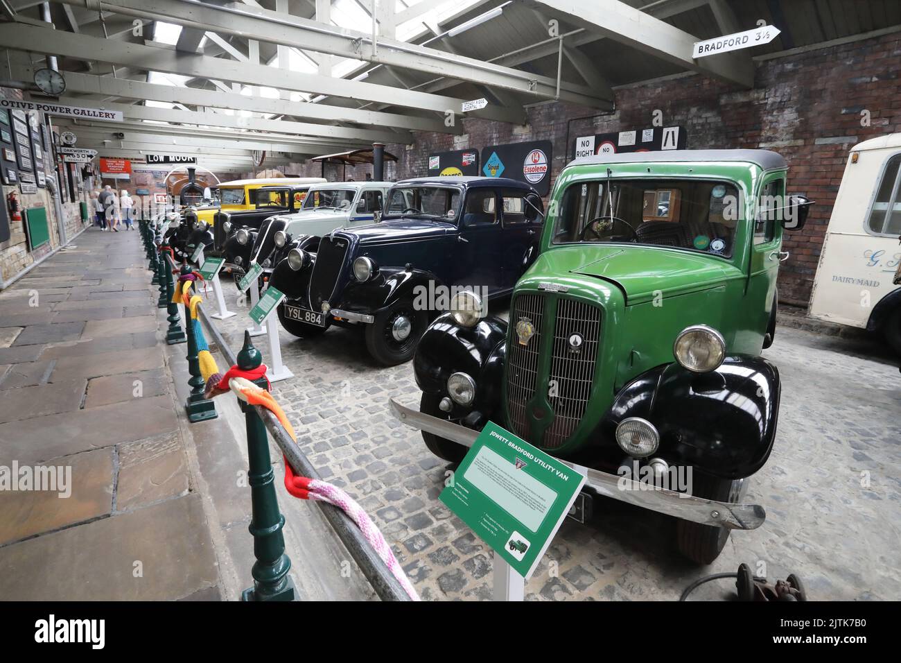 The permanent exhibition of historic motor vehicles at Bradford