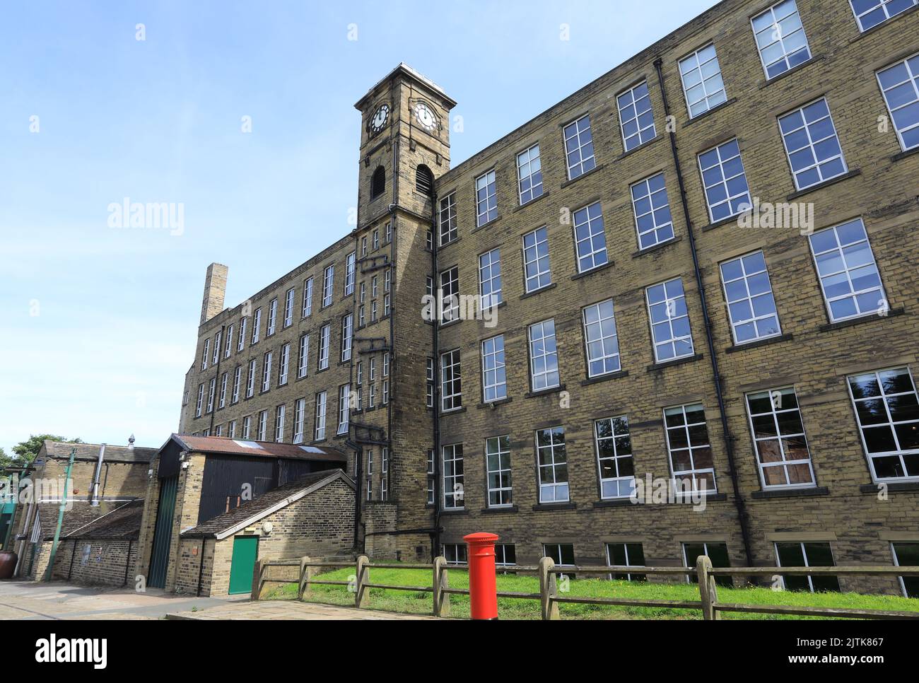 Exterior of Bradford Industrial Museum at Moorside Mills, a popular