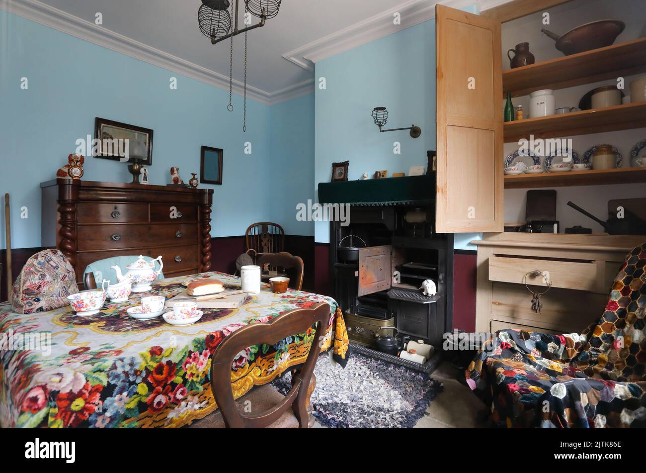 Gaythorne Row, 3 back to back houses, built in 1876 in Bradford, and