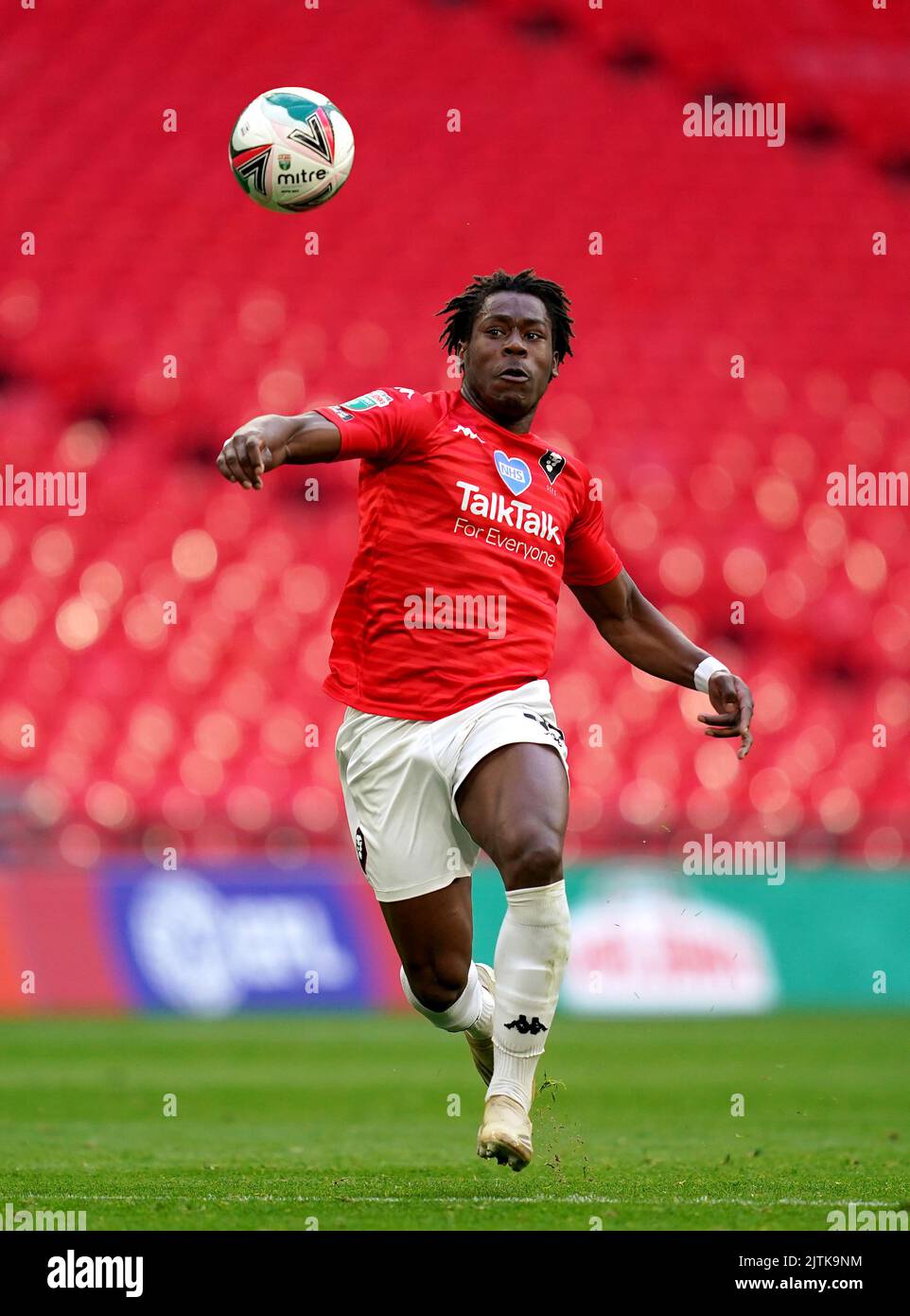 File photo dated 13032021 of Salford City's Brandon ThomasAsante who