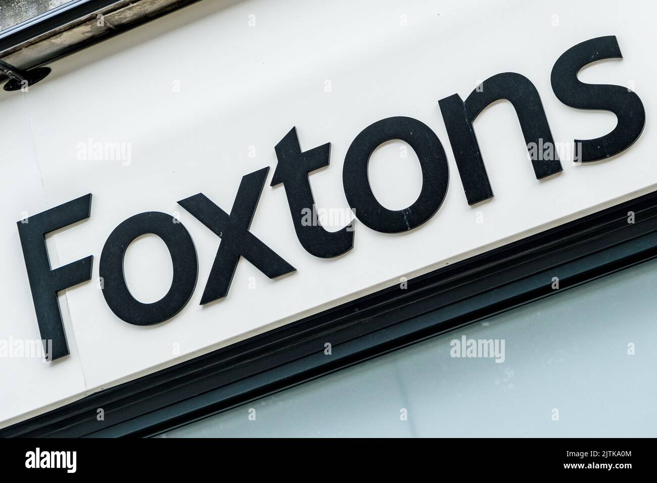 KingstonUponThames, London, UK, August 29 2022, Foxtons High Street