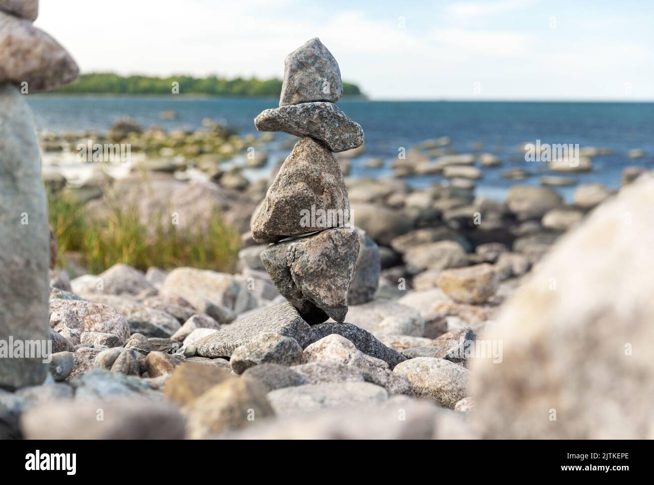 Pebble stone towers hi-res stock photography and images - Alamy
