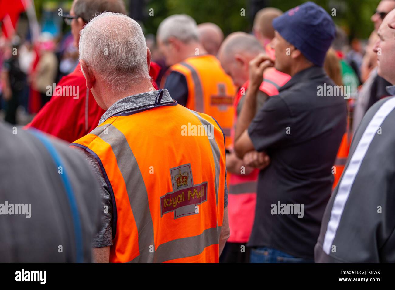 Belfast UK 31st Aug 2022 31st August 2022 Royal Mail Post Office belfast-uk-31st-aug-2022-31st-august-2022-royal-mail-post-office