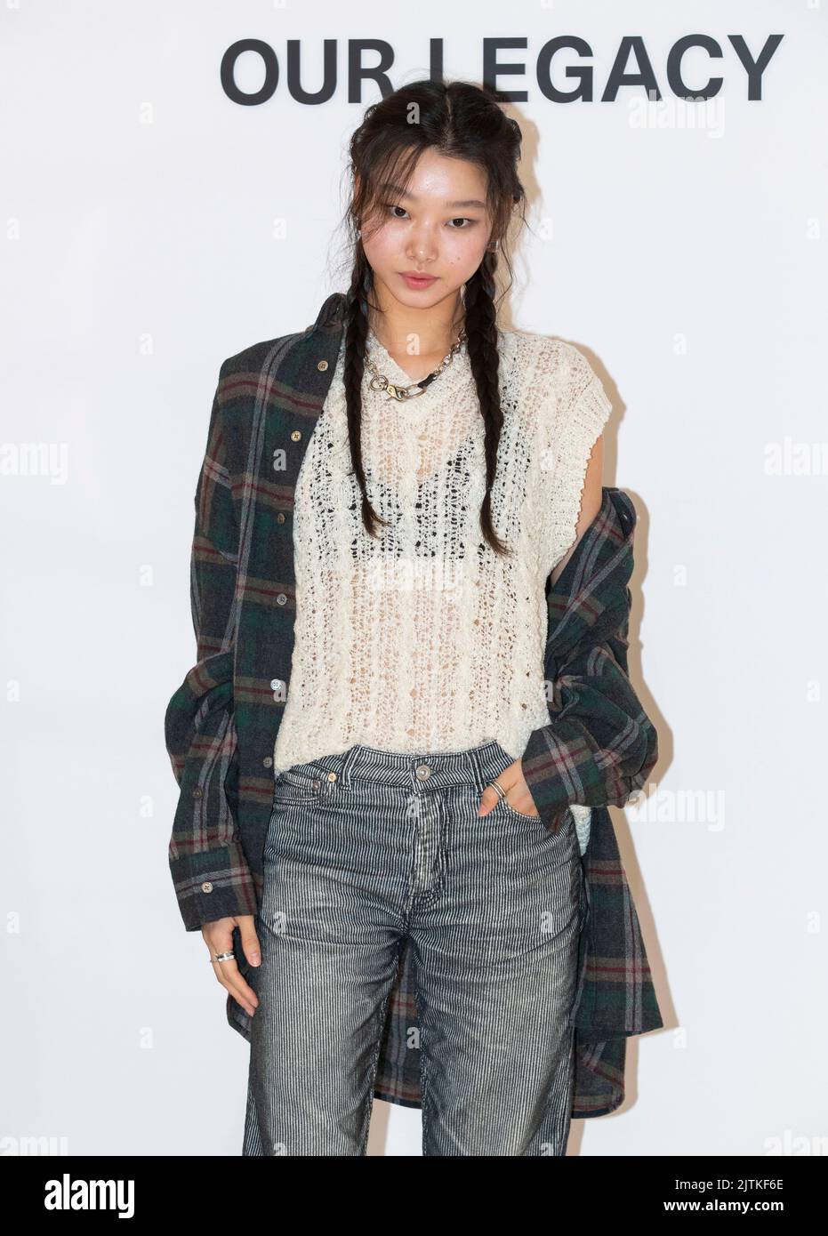 Seoul, South Korea : 31 Aug 2022 – South Korean model Bae Yoon-young ...