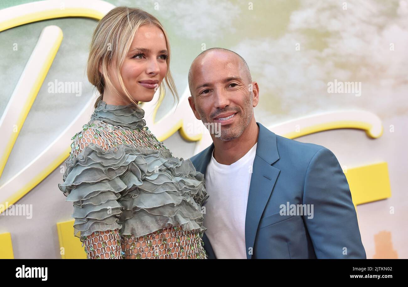 Marie-lou Nurk and Jason Oppenheim arriving to Netflix’s ‘Day Shift