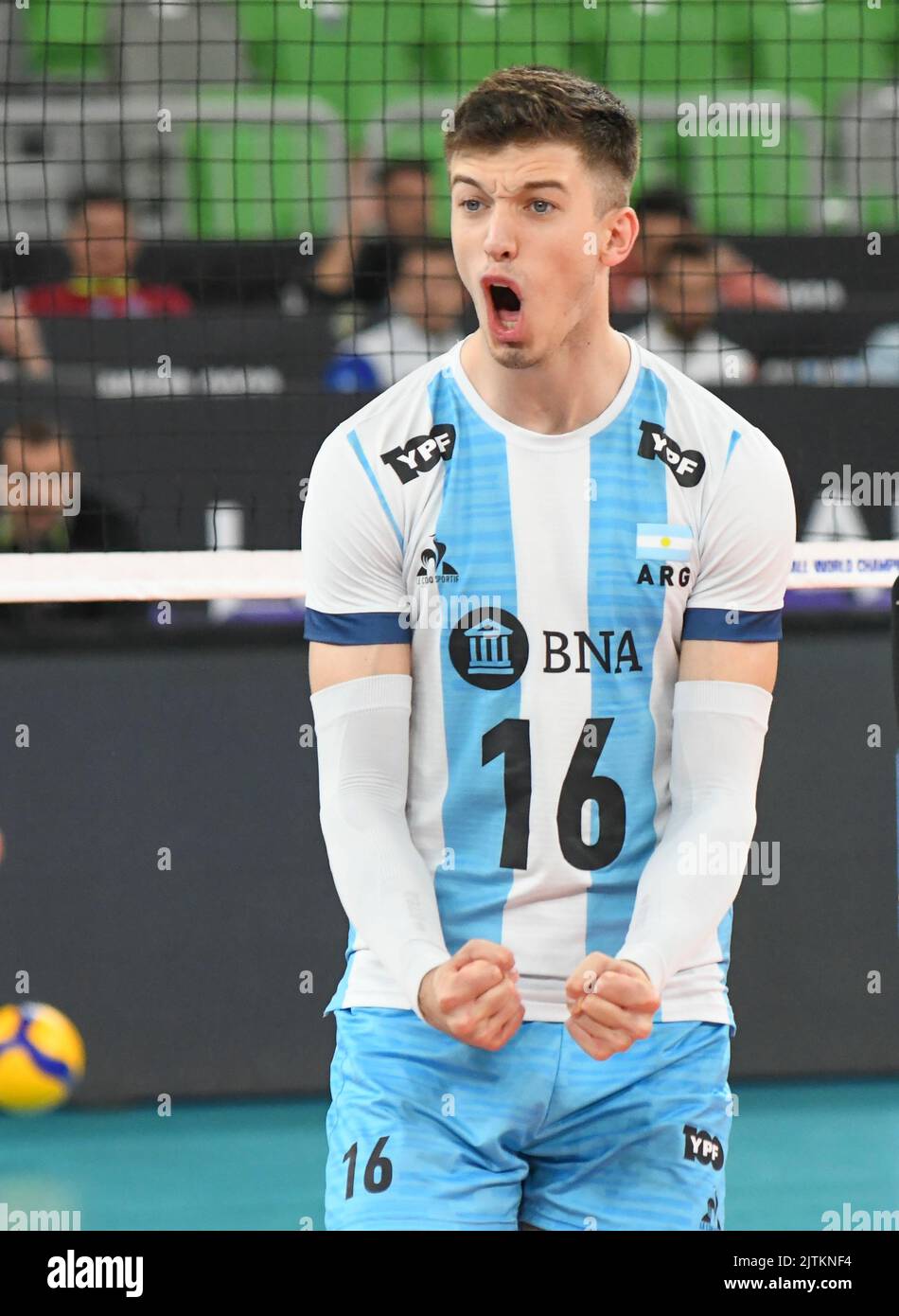 Luciano Palonsky (Argentina). Volleyball World Championship 2022 Stock ...