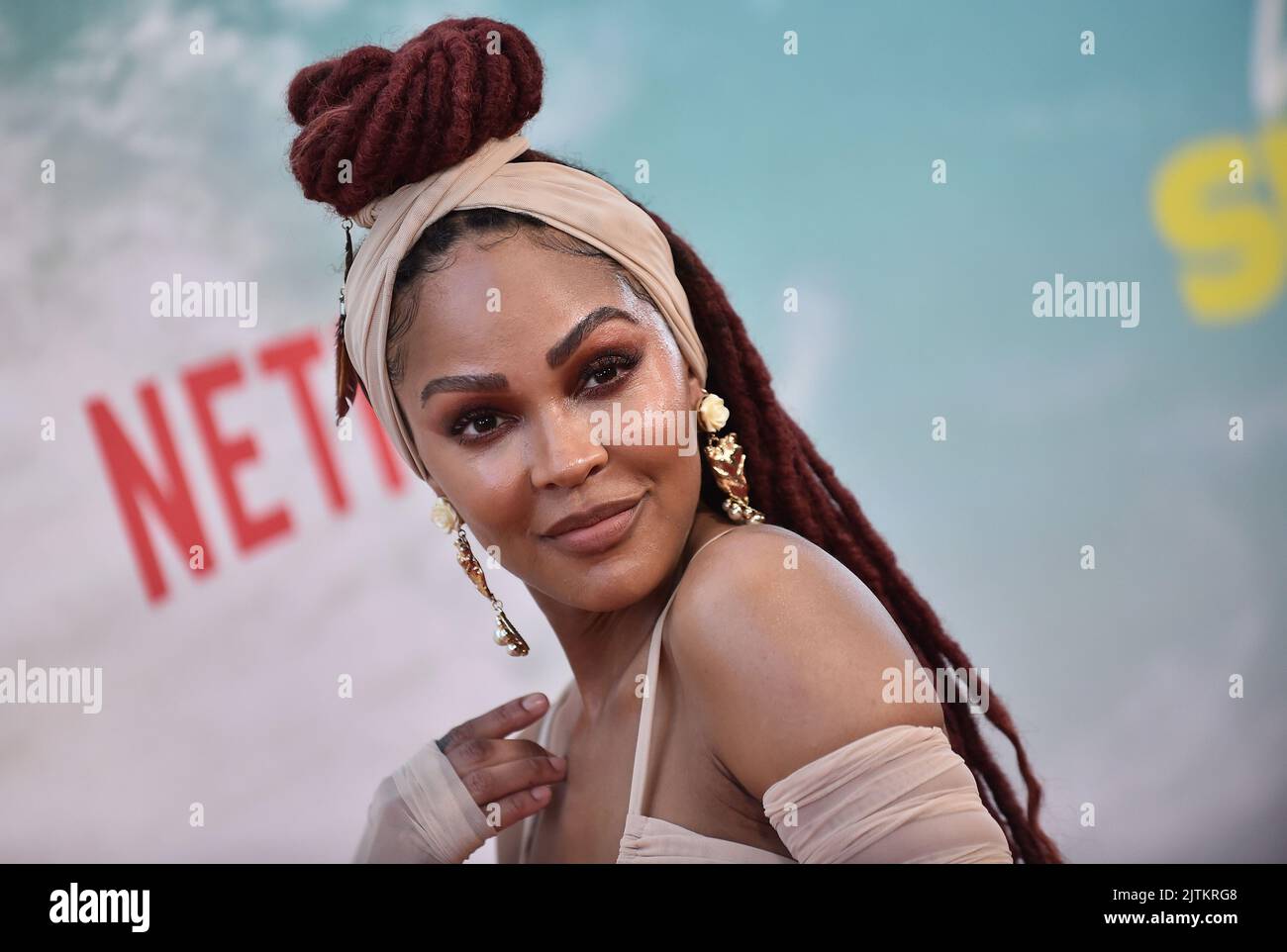 Meagan Good arriving to Netflix’s ‘Day Shift’ Los Angeles Premiere at