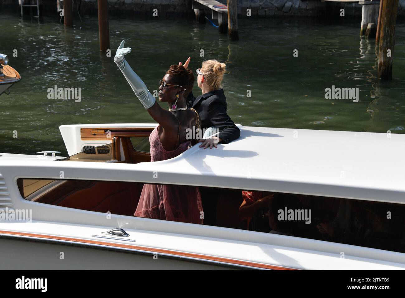 Greta Gerwig , Jodie Turner-Smith 79th Venice Film Festival People at