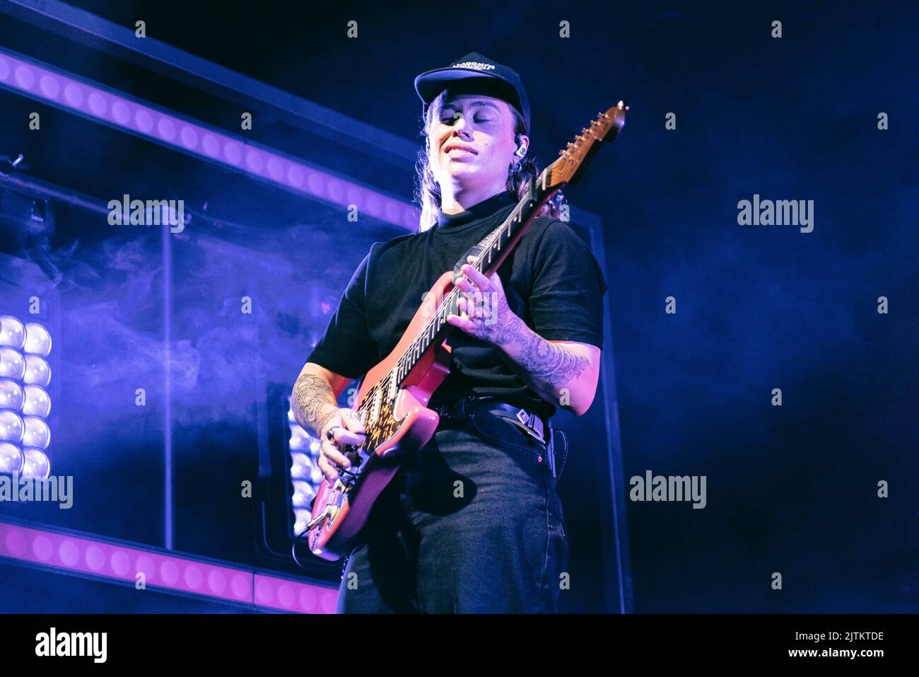 Milan Italy 30 august 2022 Tash Sultana live at Circolo Magnolia © Giulia Manfieri / Alamy Stock Photo