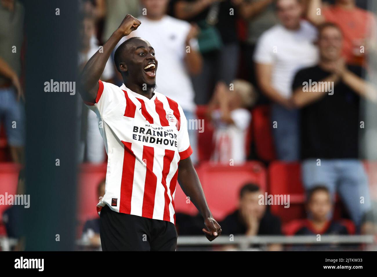 Enschede, Netherlands. August 31, 2022, EINDHOVEN Jordan Teze of PSV