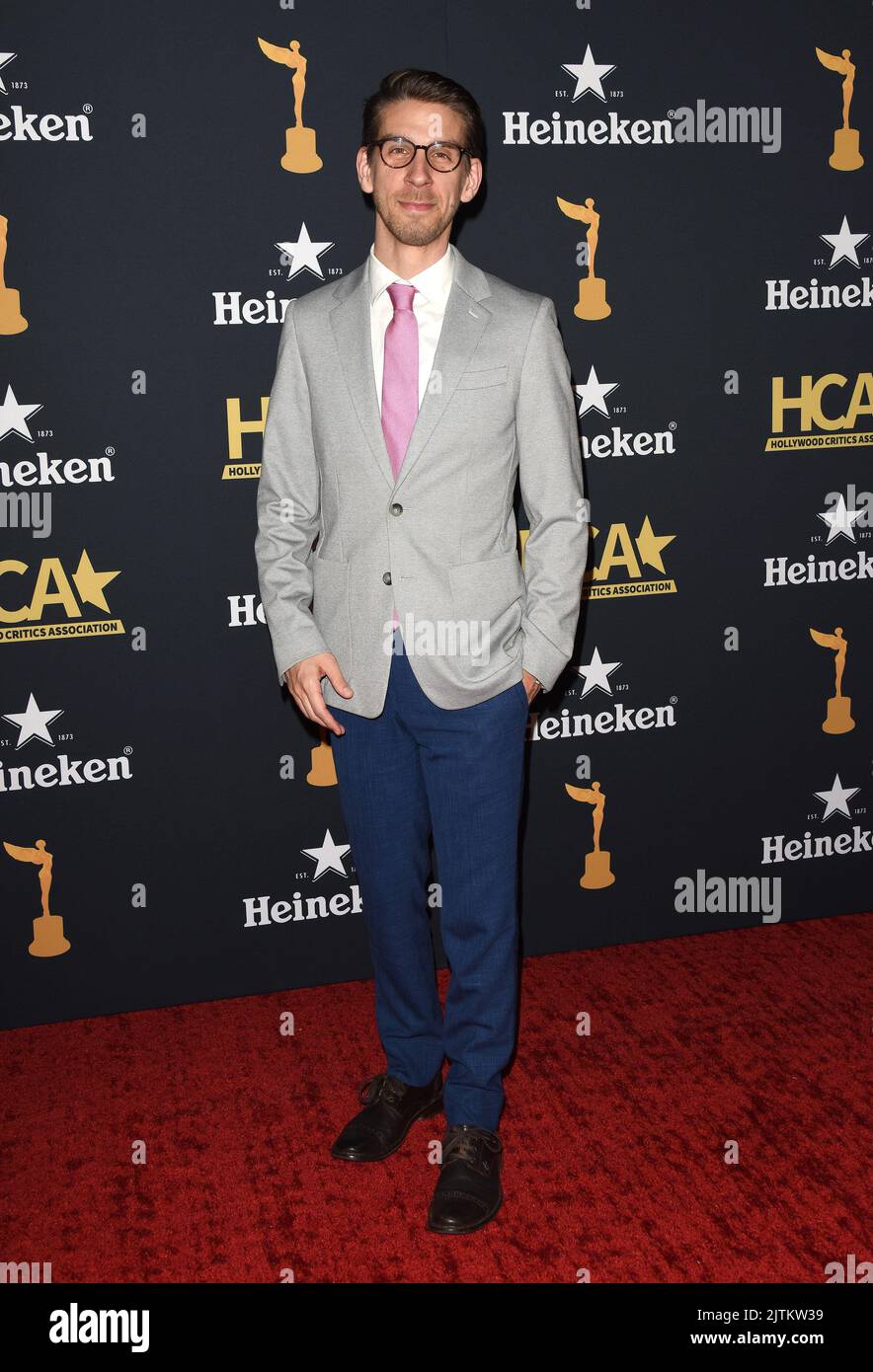 Connor Marx arriving at the 5th Annual HCA Film Awards held at Avalon Hollywood on February 28, 2022 in Hollywood, Ca. © Majil  / AFF-USA.com Stock Photo