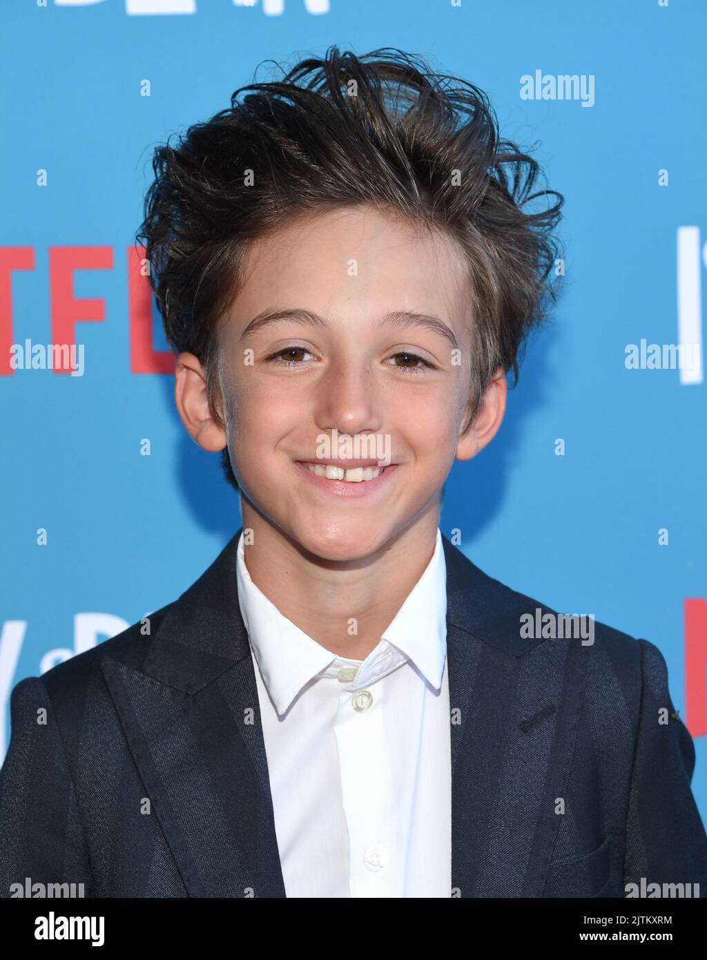 Jesse Gervasi arriving to Netflix’s ‘Ivy + Bean’ Premiere at Harmony