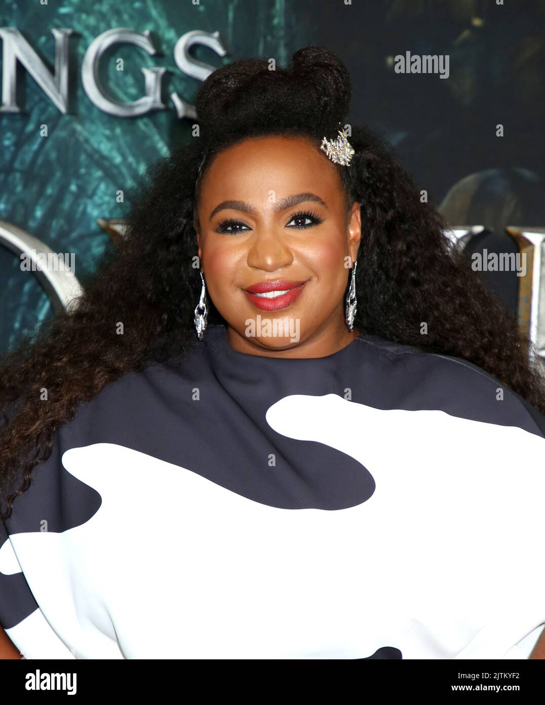 Sophia Nomvete attending 'The Lord of The Rings The Rings of Power