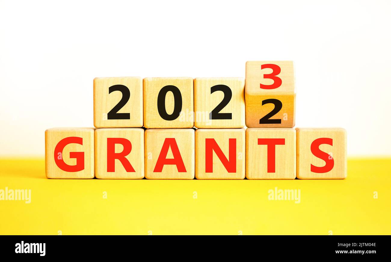 Planning 2023 grants new year symbol. Turned a wooden cube and changes